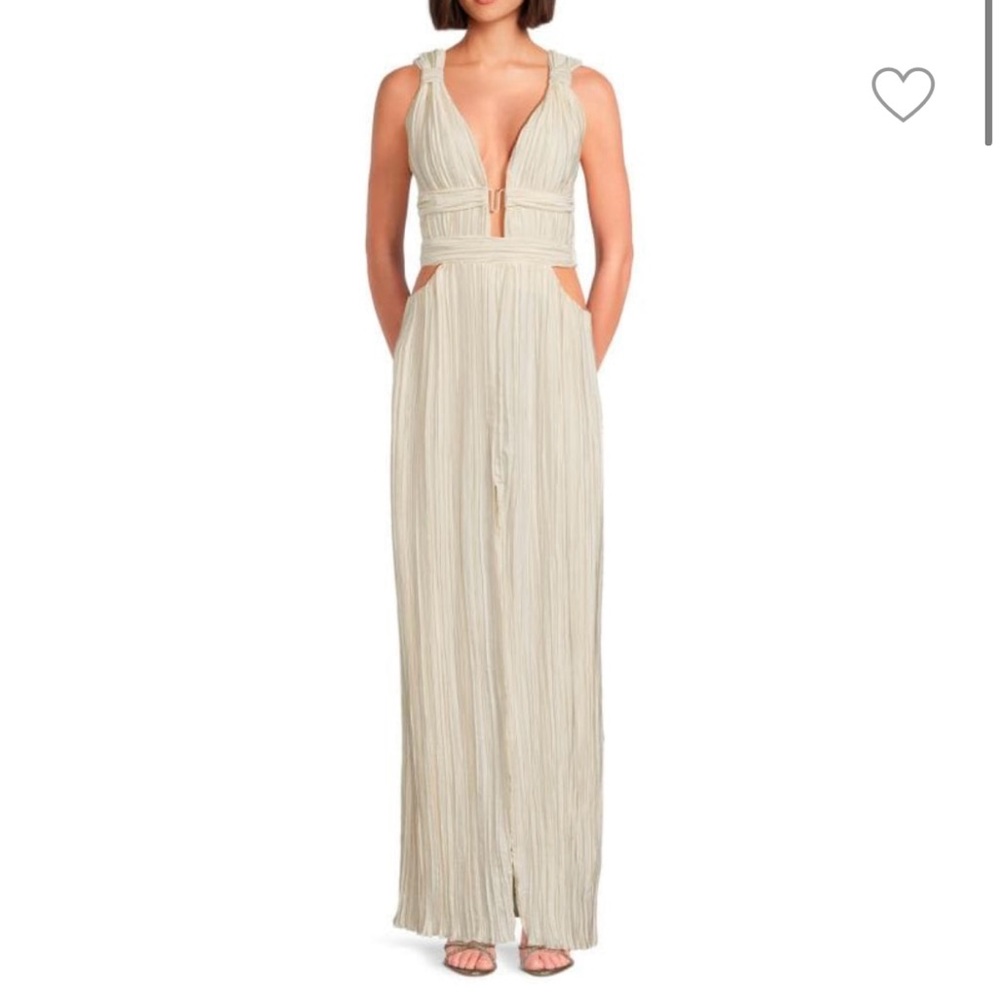 CULT GAIA WHITE DAVIDA GOWN